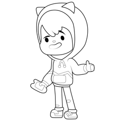 Toca Boca Coloring Pages Printable for Free Download