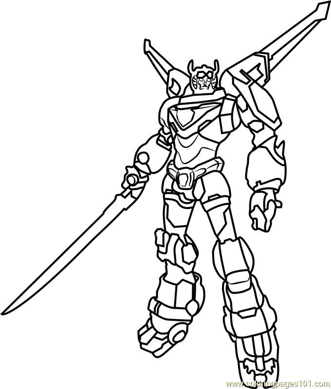 Voltron Coloring Pages Educative Printable Sketch Coloring Page ...