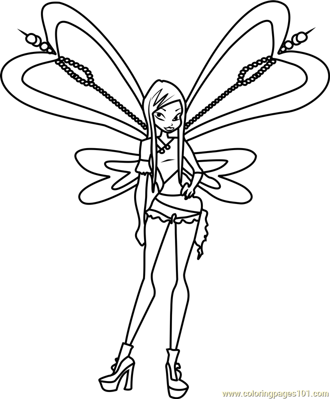 winks coloring pages