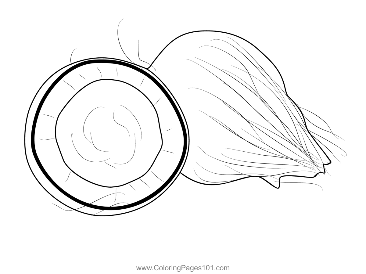 Coconuts Coloring Pages