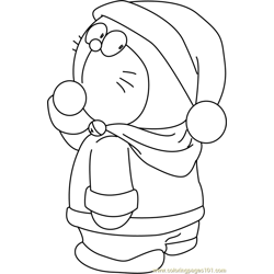 Sonic the Hedgehog on Christmas Coloring Page - Free Christmas Cartoons ...