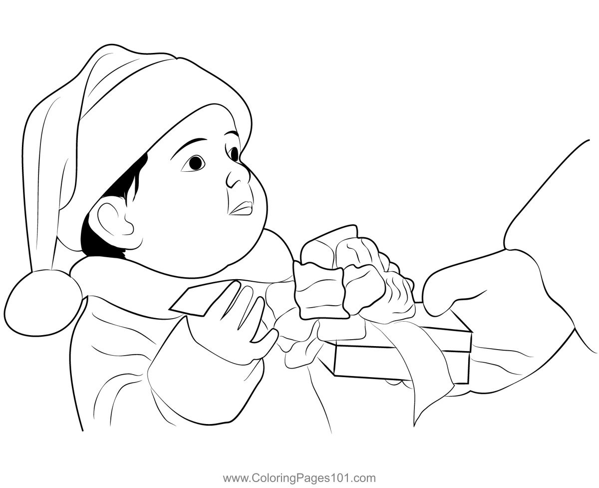 Christmas 1 Coloring Page For Kids Free Christmas Kids Printable