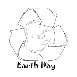 Earth Day 9 Coloring Page for Kids - Free Earth Day Printable Coloring ...