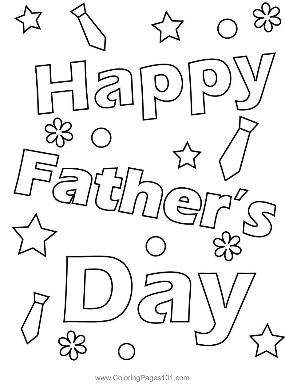 Happy Fathers Day Coloring Page For Kids Free Father s Day Printable Coloring Pages Online For