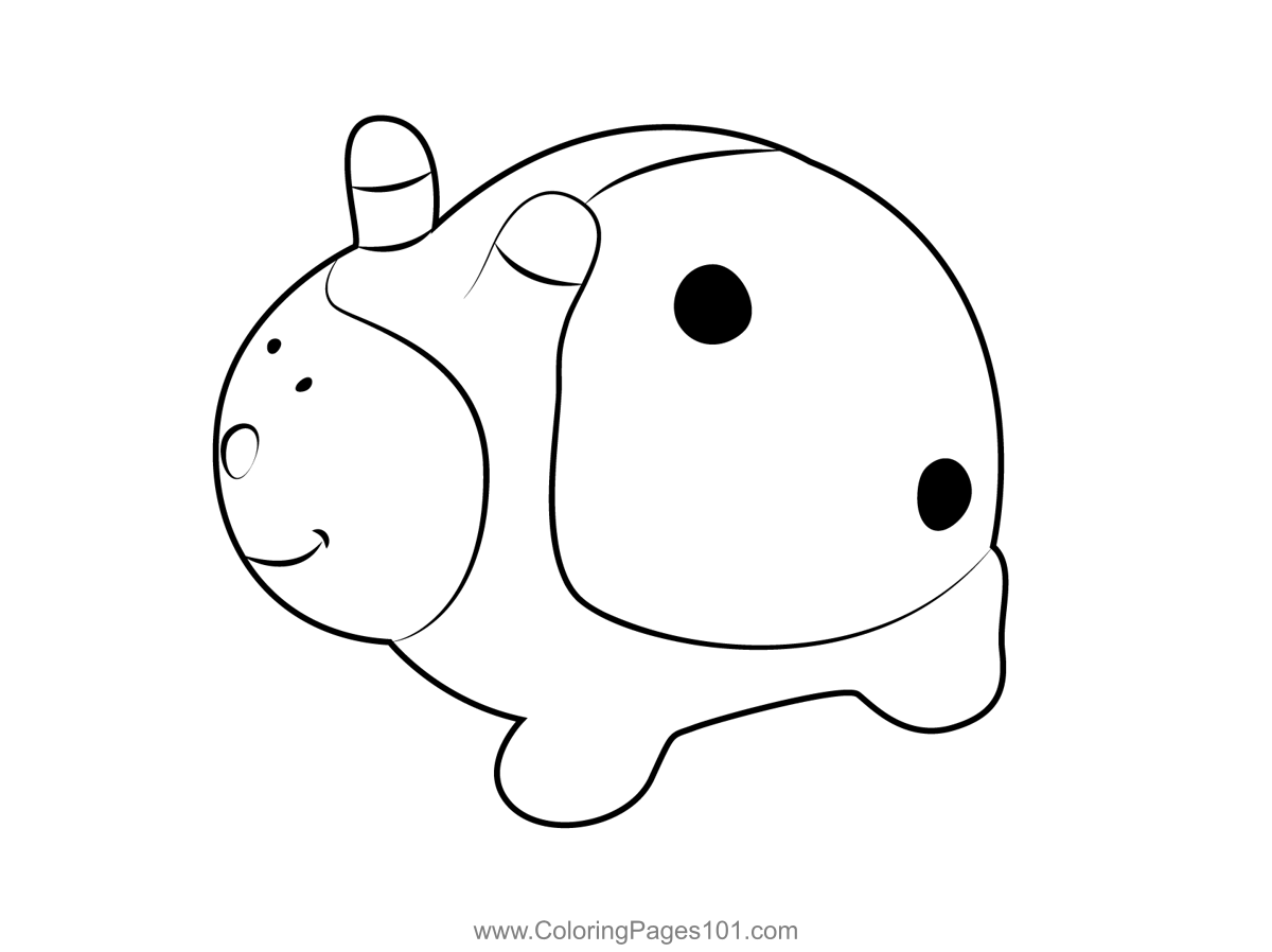 Ceramic Ladybug Bank Coloring Page for Kids - Free Everyday Objects ...