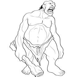 Ogre 10 Coloring Page for Kids - Free Ogres Printable Coloring Pages ...