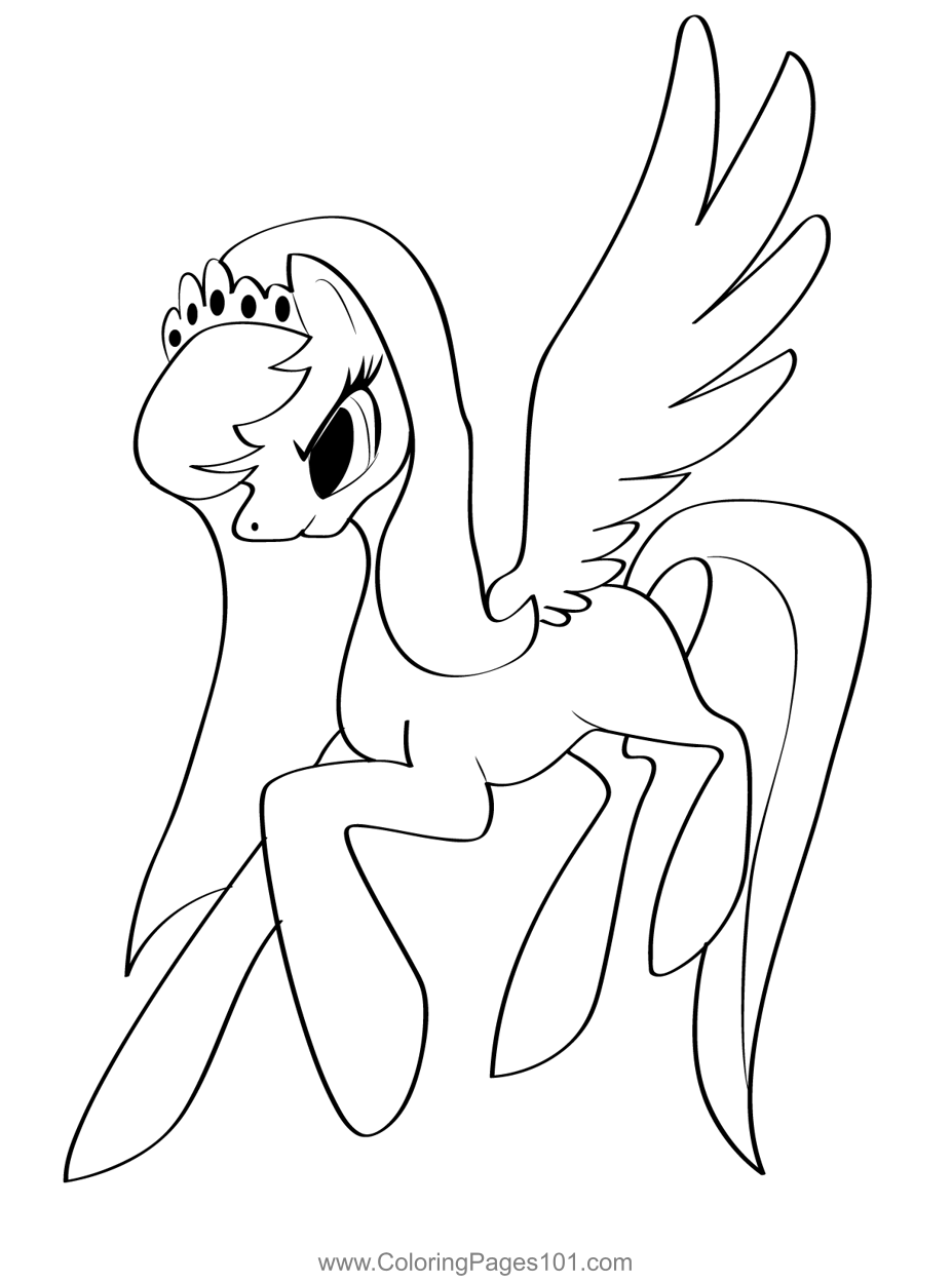 Pegasus 14 Coloring Page for Kids - Free Pegasus Printable Coloring ...