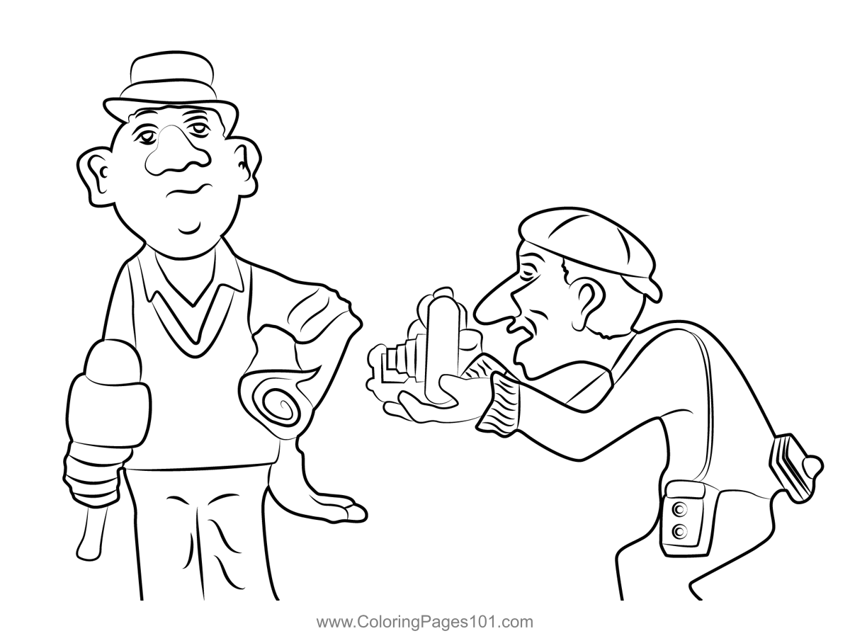 Coloring Printable Pages Of People