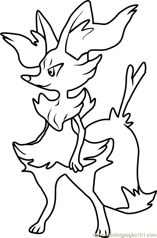 Download Braixen Pokemon Coloring Page for Kids - Free Pokemon Printable Coloring Pages Online for Kids ...