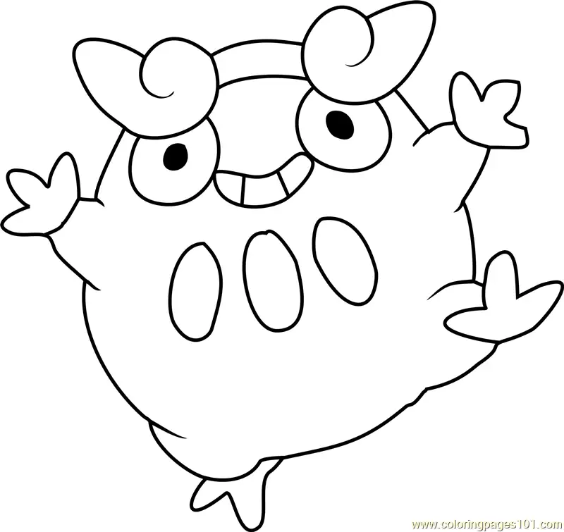 Darumaka Pokemon Coloring Page for Kids - Free Pokemon Printable ...