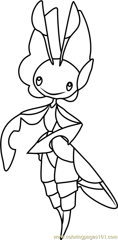 Leavanny Pokemon Coloring Page - Free Pokémon Coloring Pages ...