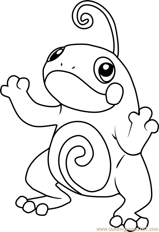 Politoed Pokemon Coloring Page - Free Pokémon Coloring Pages ...