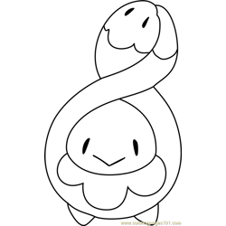 Wurmple Coloring Page Coloring Pages