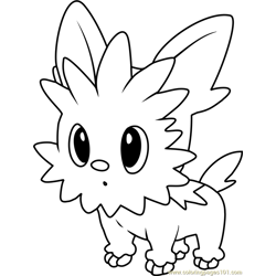 Pokemon Litwick Coloring Pages