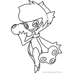 Roserade Pokemon Coloring Page for Kids - Free Pokemon Printable ...