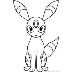 umbreon coloring pages