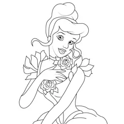 Cinderella with Flowers
