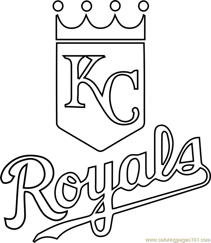 St. Louis Cardinals Logo coloring page, Super Coloring
