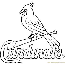 baseball team coloring pages