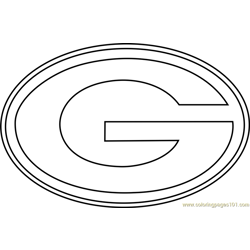 Green Bay Packers Coloring Pages Printable