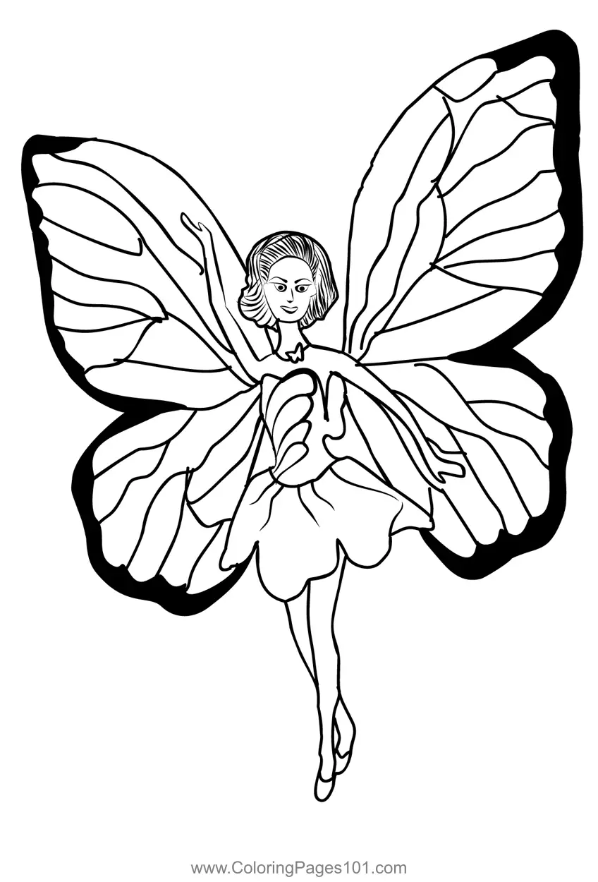 Barbie 2 Coloring Page for Kids - Free Barbie Printable Coloring Pages ...