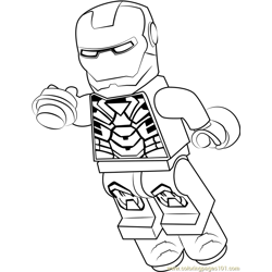 iron man coloring pages