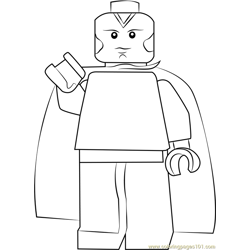 lego flash coloring pages