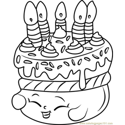 Shopkin Coloring Pages for Kids - Download Shopkin coloring pages ColoringPages101.com
