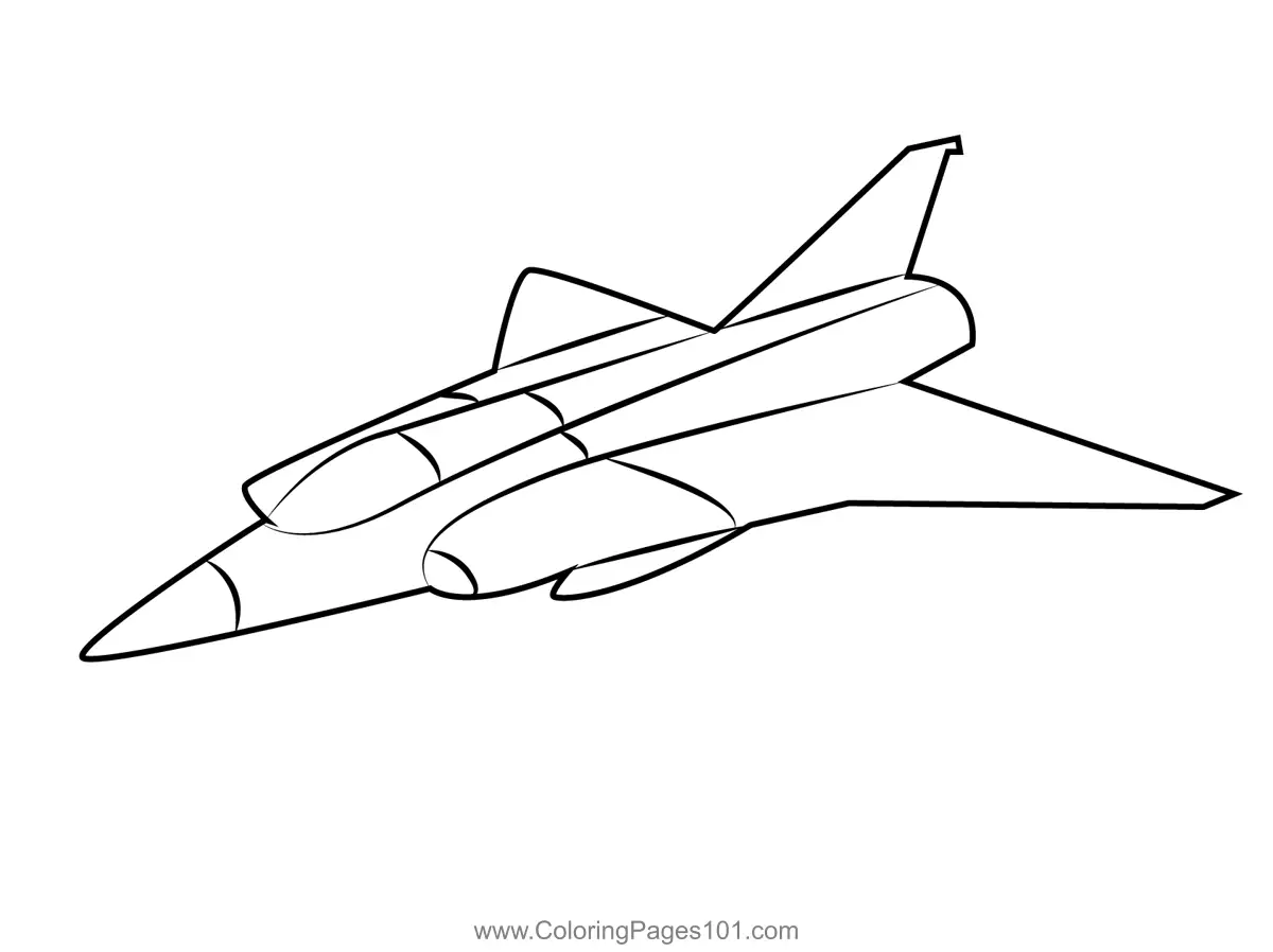 Mini Aircraft Coloring Page for Kids - Free Aeroplanes Printable ...