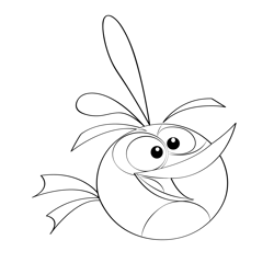 Angry Birds Movie Bubbles Coloring Page - ColoringAll