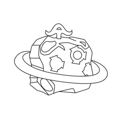 Gravity Blox Fruits Coloring Page