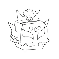 Rumble Blox Fruits Coloring Page