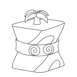 Spin Blox Fruits Coloring Page