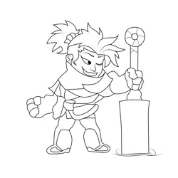 Jaeyun10 Best Legends Brawlhalla Coloring Page