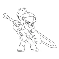 Jaeyun8 Best Legends Brawlhalla Free Coloring Page for Kids