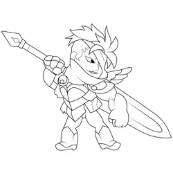 Jaeyun9 Best Legends Brawlhalla Coloring Page