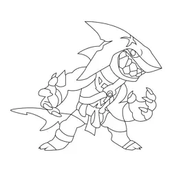 Mako1 Best Legends Brawlhalla Coloring Page