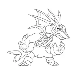 Mako10 Best Legends Brawlhalla Free Coloring Page for Kids