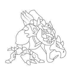 Onyx1 Best Legends Brawlhalla Free Coloring Page for Kids