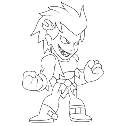 Petra7 Best Legends Brawlhalla Coloring Page