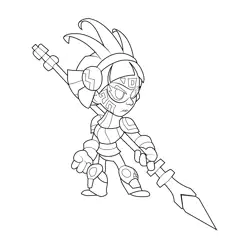 Queen Nai2 Best Legends Brawlhalla Coloring Page