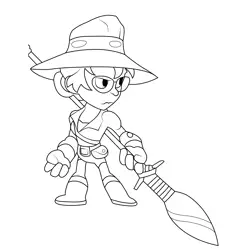 Queen Nai5 Best Legends Brawlhalla Coloring Page