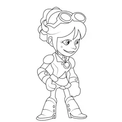 Scarlet1 Best Legends Brawlhalla Coloring Page