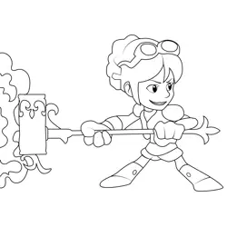 Scarlet6 Best Legends Brawlhalla Coloring Page