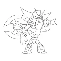 Teros9 Best Legends Brawlhalla Free Coloring Page for Kids