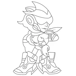 Thea5 Best Legends Brawlhalla Free Coloring Page for Kids