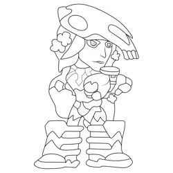 Thea6 Best Legends Brawlhalla Free Coloring Page for Kids