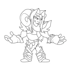 Thor5 Best Legends Brawlhalla Coloring Page