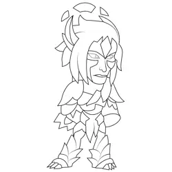 Zariel4 Best Legends Brawlhalla Coloring Page