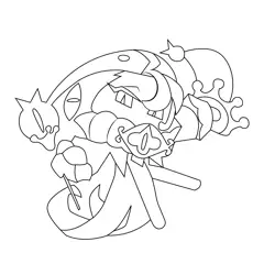 Shadow Milk2 Cookie Run Kingdom Free Coloring Page for Kids